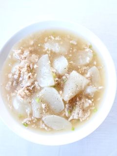 優しくて大好きな【かぶの白だしそぼろ煮】-レシピのメイン写真