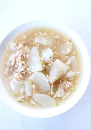 優しくて大好きな【かぶの白だしそぼろ煮】-レシピのメイン写真