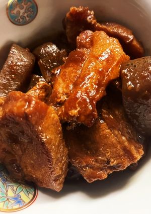 八丁味噌で★豚ばら肉の土手煮-レシピのメイン写真
