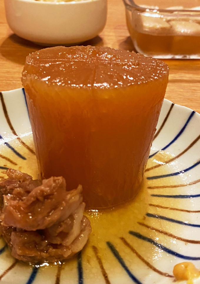 おでんの大根の下拵え-レシピのメイン写真