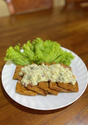 木綿豆腐を使ってヘルシー豆腐南蛮♪-レシピのメイン写真