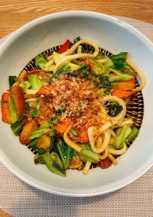 具だくさん焼きうどん-レシピのメイン写真