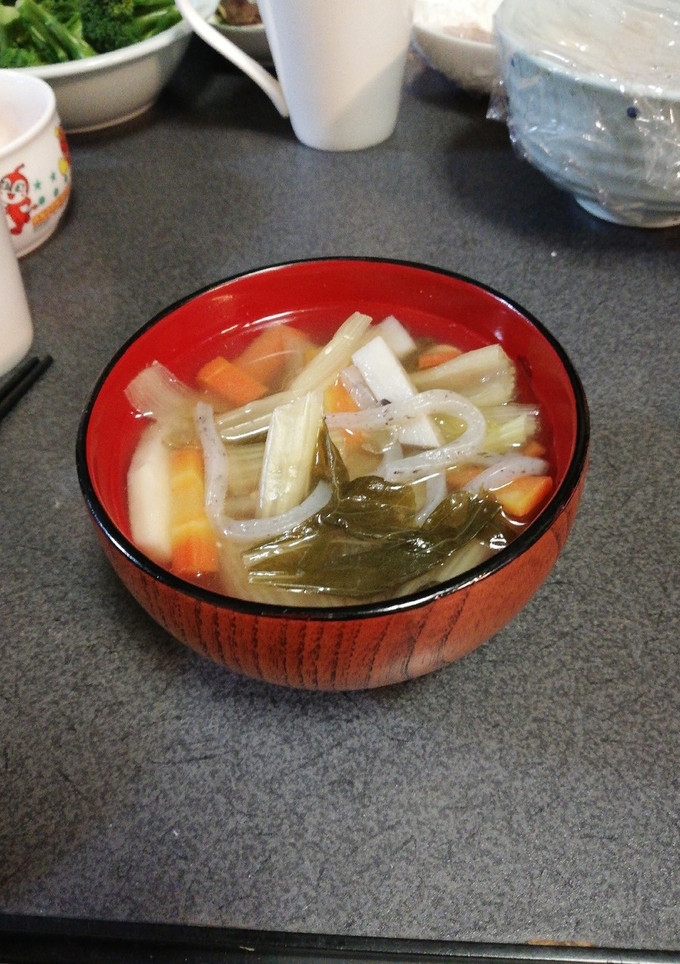 家の漬け菜汁-レシピのメイン写真