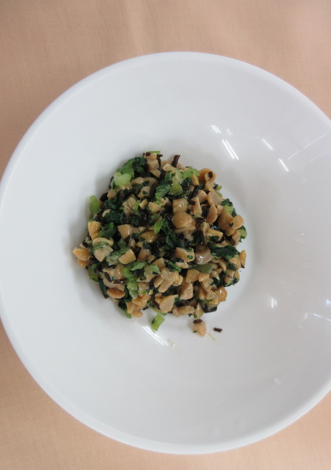 【離乳食後期】納豆とひじきのごま和え-レシピのメイン写真