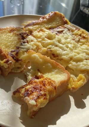 あまじょっぱい！チーズフレンチトースト♡-レシピのメイン写真