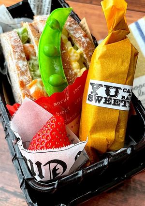 令和四年睦月19　ライ麦サンド弁当-レシピのメイン写真