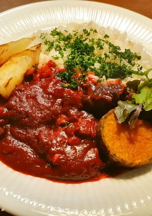 赤いビーツカレー 発酵玉葱 -レシピのメイン写真