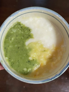 3色お粥 離乳食初期からok-レシピのメイン写真