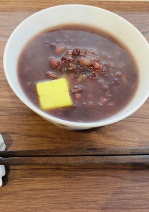甘しょっぱ！バターぜんざい-レシピのメイン写真