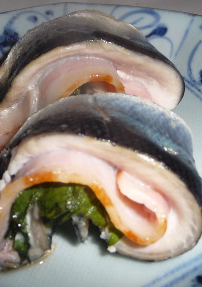 さんまとベーコンのはさみ焼き♪-レシピのメイン写真