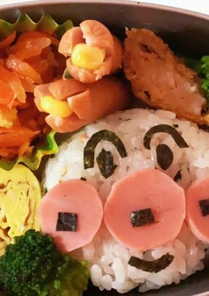 アンパンマン 弁当-レシピのメイン写真