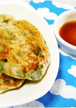 栄養◎ニラのお焼き（卵乳小麦無）-レシピのメイン写真