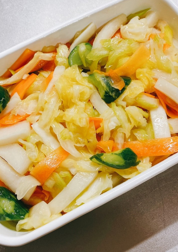 簡単！作り置き常備菜！野菜の甘酢漬け-レシピのメイン写真