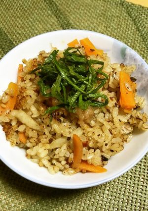 【使いきり】だしがら入り炊き込みご飯-レシピのメイン写真