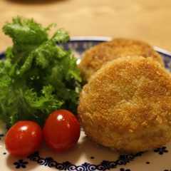 รูปของ 揚げ焼きメンチカツ