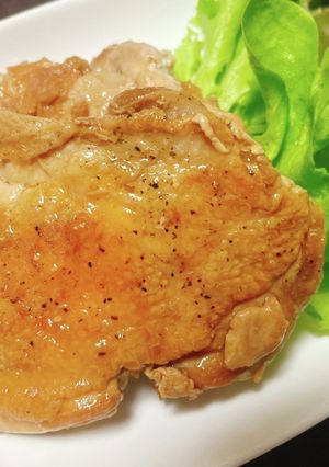 *鶏もも肉の梅照り焼き*-レシピのメイン写真