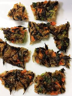 偏食 ひじきパリパリせんべい-レシピのメイン写真