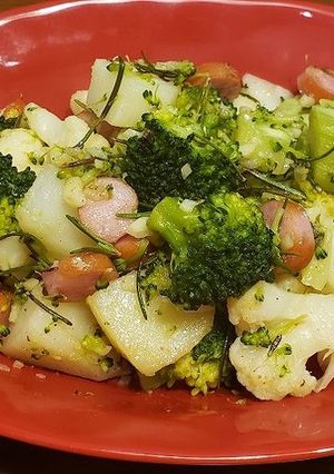 じゃがいもとブロッコリーの香草炒め-レシピのメイン写真