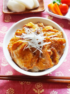 おうちで味わう北海道名物帯広風豚丼-レシピのメイン写真