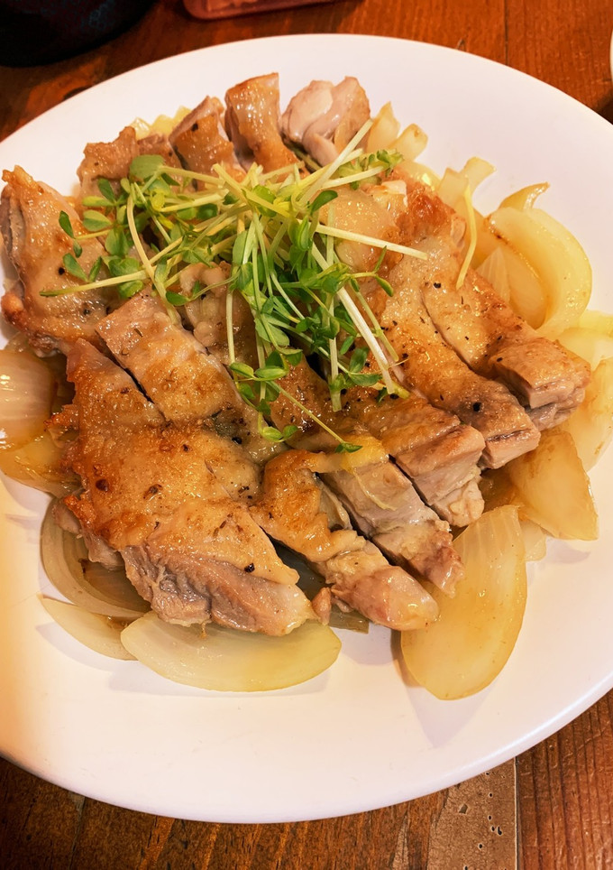 鶏モモ肉と玉ねぎのマキシム炒め-レシピのメイン写真