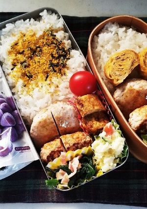 つくねバーグ弁当(1.19)-レシピのメイン写真