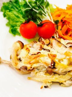 メインに昇格♡たらのキノコマヨネーズ焼き-レシピのメイン写真