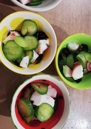 ★☆たこの酢の物★☆-レシピのメイン写真