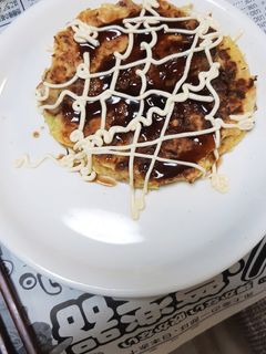 お義母さん直伝!手抜き簡単お好み焼き!-レシピのメイン写真