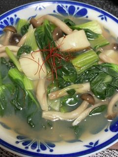 帆立と青菜の中華煮-レシピのメイン写真