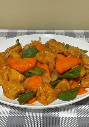 なんちゃって…☆酢豚/高野豆腐-レシピのメイン写真