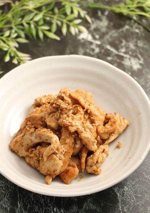 おつまみ！黒胡椒胡麻チキン-レシピのメイン写真