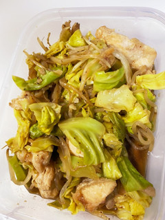 1食100円以下!節約鶏ムネ野菜炒め-レシピのメイン写真