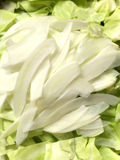 おいしい!キャベツの芯のスライス方法!-レシピのメイン写真