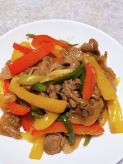 ピーマンと豚肉の中華炒め-レシピのメイン写真
