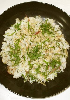 みょうがご飯♪簡単腸鳴お腹の冷え漢方薬膳-レシピのメイン写真
