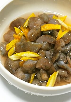 お酒のおつまみにぴったり！なまこ酢-レシピのメイン写真