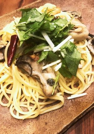 牡蠣のペペロンチーノ-レシピのメイン写真
