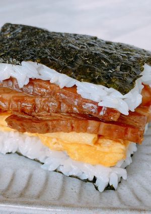 ラフティ卵おにぎり-レシピのメイン写真