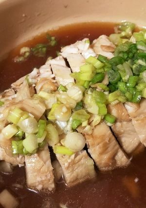 簡単すぎ！レンジにお任せ鶏胸肉で蒸し鶏☆-レシピのメイン写真