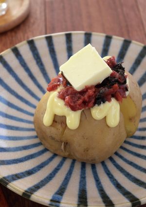 梅マヨバターのほくほくポテト-レシピのメイン写真