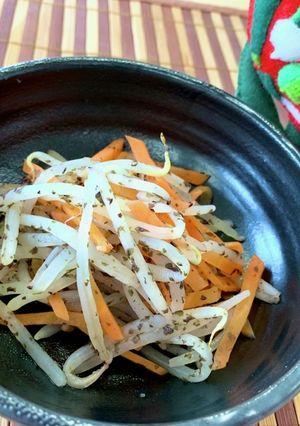 にんじんともやしのゆかり和え-レシピのメイン写真
