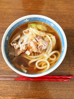 10分で簡単肉うどん-レシピのメイン写真