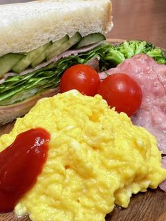 モーニングスクランブルエッグ-レシピのメイン写真