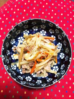 皮も使って!大根きんぴら炒め-レシピのメイン写真