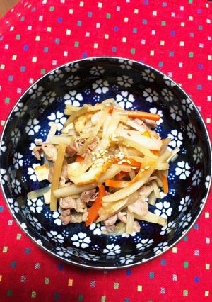皮も使って！大根きんぴら炒め-レシピのメイン写真
