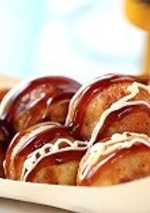 小麦粉から作るたこ焼き-レシピのメイン写真
