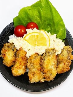 牡蠣フライのタルタル丼-レシピのメイン写真