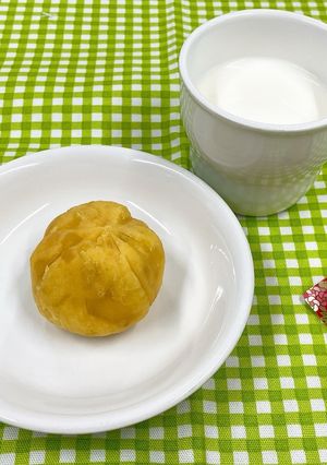 【保育園給食】りんごとさつま芋のきんとん-レシピのメイン写真