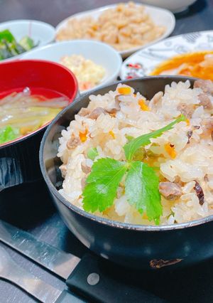 三重県♡松阪牛(牛肉)の炊き込みご飯-レシピのメイン写真