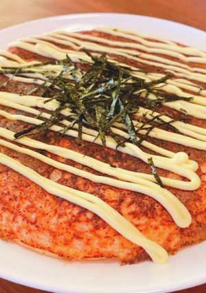 明太チーズ入り★長芋とろろ焼き-レシピのメイン写真